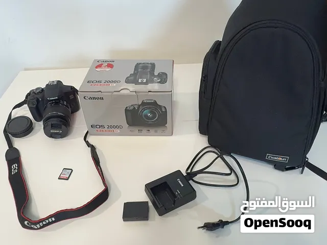 Canon EOS 2000D DSLR Camera – 24.1MP + 18-55mm IS II Lens kit (with optical stabilizer)