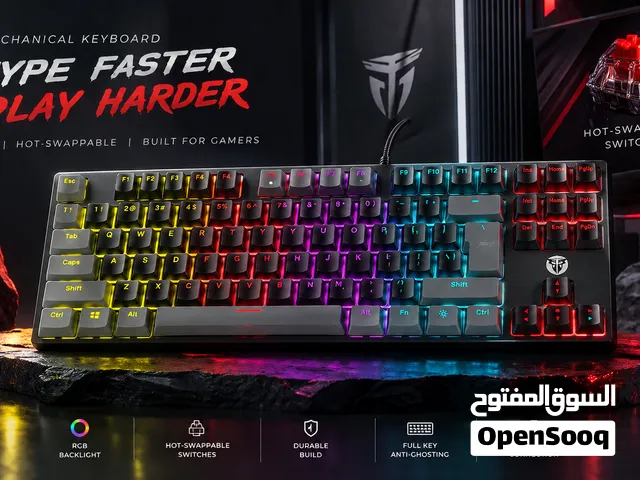 Fantech ATOM TKL MK876 (Red switch) Mechanical Gaming Keyboard