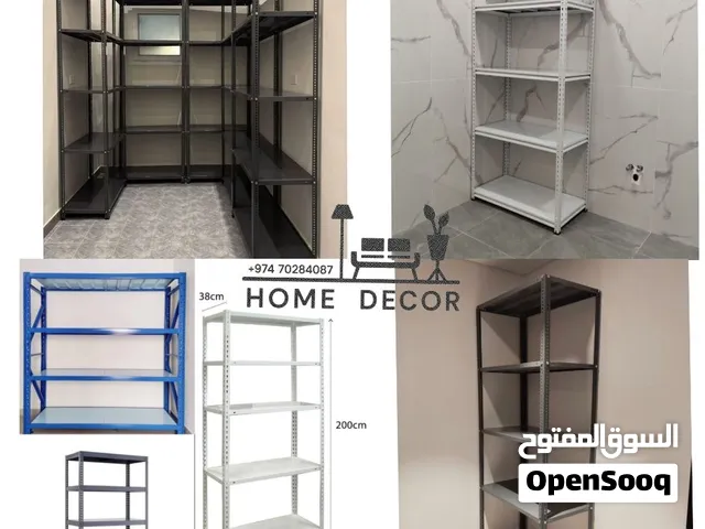 Slotted Angle Rack (Grey) Heavy duty, Shelves, rufuf Strong & Durable Slotted Angle Racks in Grey