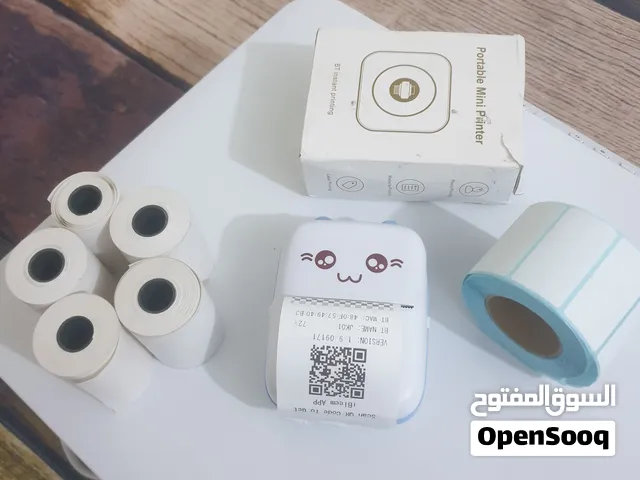 طابعة حرارية للورق والملصقات  اخت جديدة
