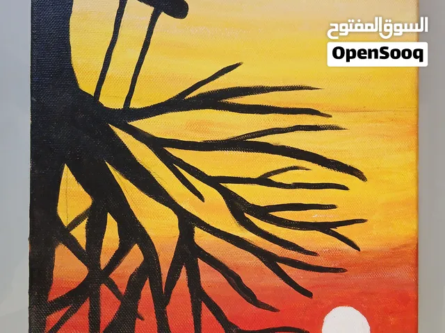 لوحات فنية رسم يدوي