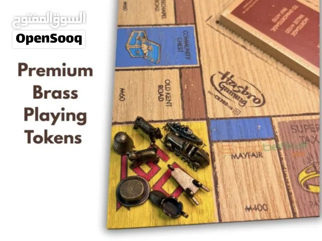 Monopoly wood edition نوع فاخر
