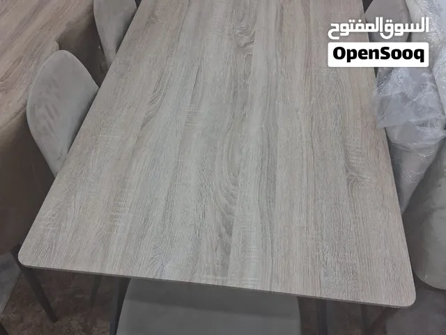 تصفيه وعرض خاص طاولات طعام خشب رخام زجاج) 6 و 4 كراسي
