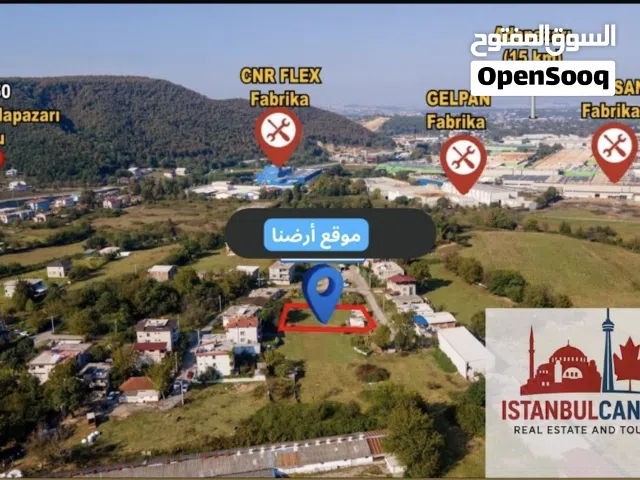 في المنطقة الأكثر ارتفاعاً في القيمة في سكاريا، فرصة فريدة داخل منطقة سكنية في أريفية: أرض بمساحة بن
