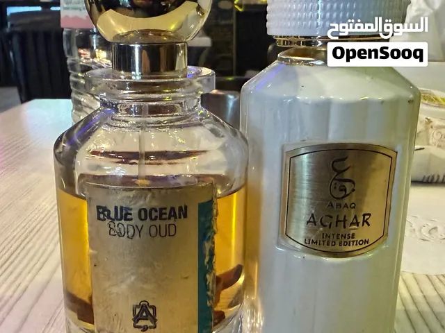 البيع عطور  عبد الصمد القرشي. و  ABAQ  اصلين. السعر الثنين 6 وحد3 يوجد خدمه توصيل 3دينار