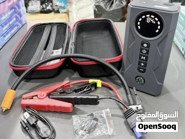 الباور بانك المتكامل لإنقاذ السائقين: اشحن، ولّع السيارة، وانفخ الإطارات في جهاز واحد!