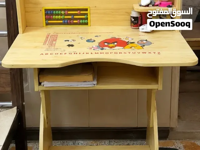 رحلات دراسيه نظيفة ثنين خشبية لون فاتح