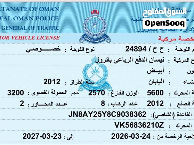 Used Nissan Patrol in Al Sharqiya