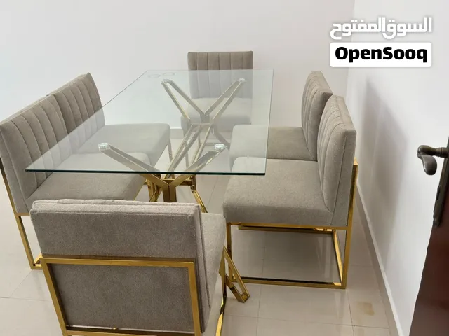 طاولة سفرة طعام من 6 كراسي