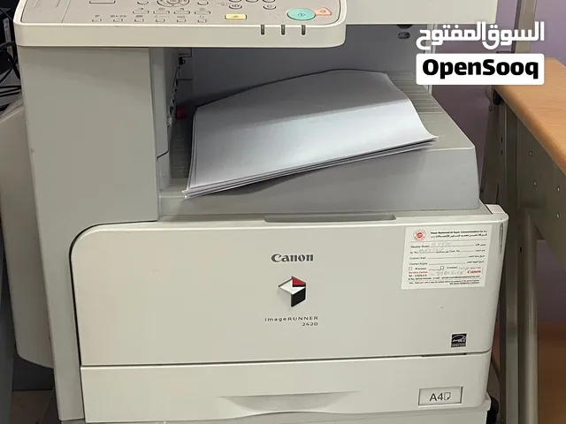 ماكينة تصوير و طابعة كانون