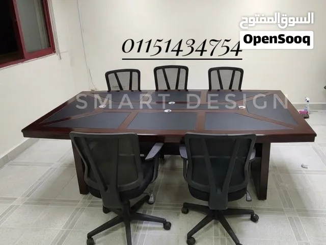 ترابيزه أو طاوله اجتماعات / meeting table خشب دهانات بخامات عاليه الجوده متاح جميع المقاسات