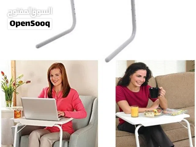 طاولة طعام او رسم للاطفال او للمرضى .. طاولات متحركة مع قاعدة كاس  طاولات تيبل الاصلية للبيع في الار