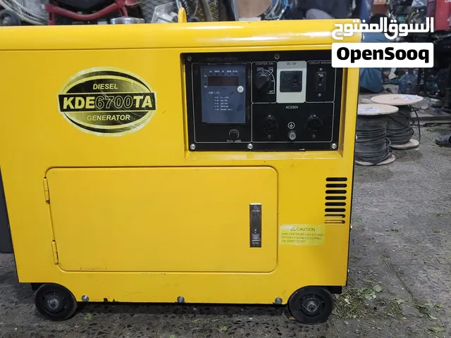 بيع وشراء الموطير الكهرباء والهوا  مطور كاتم خمسه كيلوا ديزل نضيف كرت شبه جديد مضمون من اي عيب