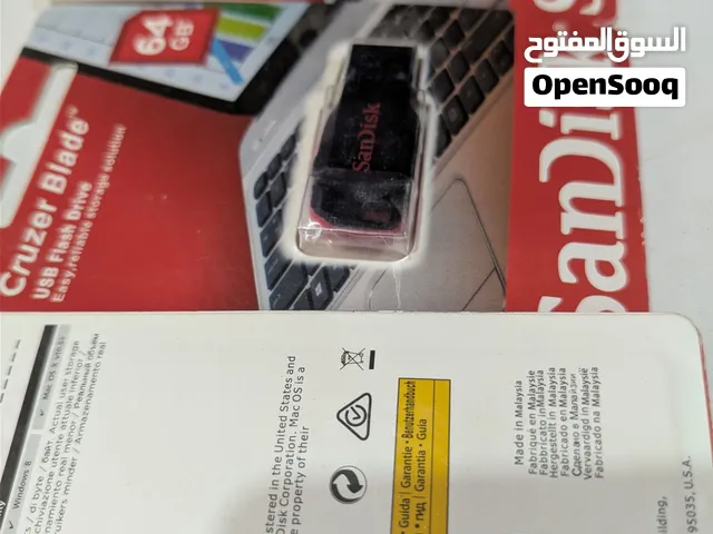 فلاش usb 64 قيقة 64 sandisk الاصلي