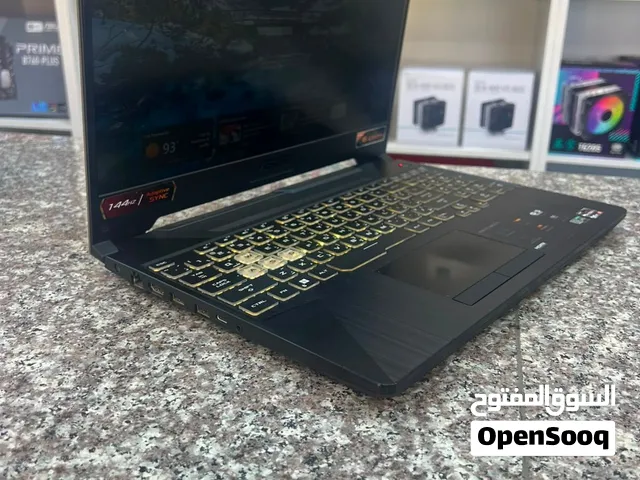 لابتوب الألعاب الشهير ASUS TUF A15 بحالة الجديد للجيمرز والمصممين بسعر حرق