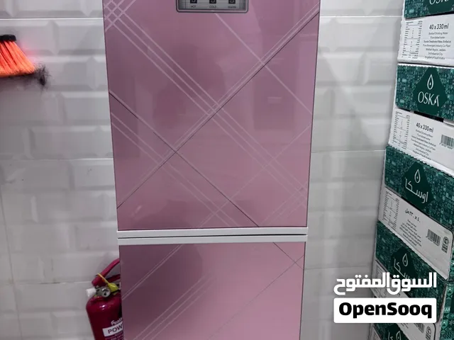 برادة مياه ساخن و بارد من دوتس مع خزانة ستانلس ستيل اللون زهري ( وردي )