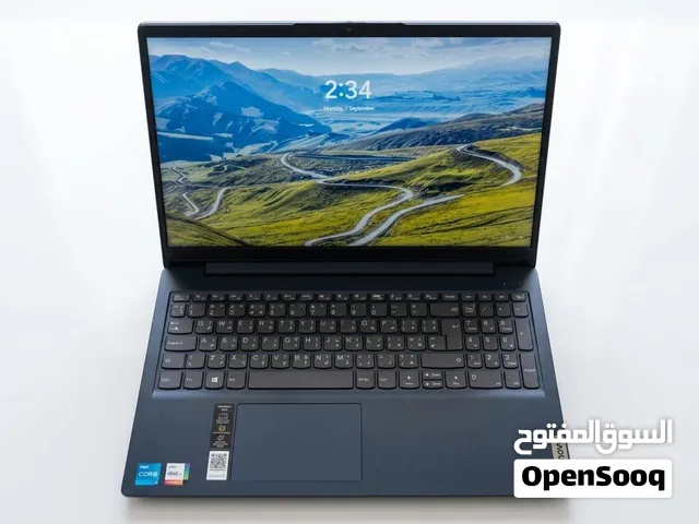 لابتوب لينوفو Lenovo ldeaPad 3 Core15  15.6 inch شبه جديد اللون : كحلي فخمل* سهل الحمل و الاستخدام