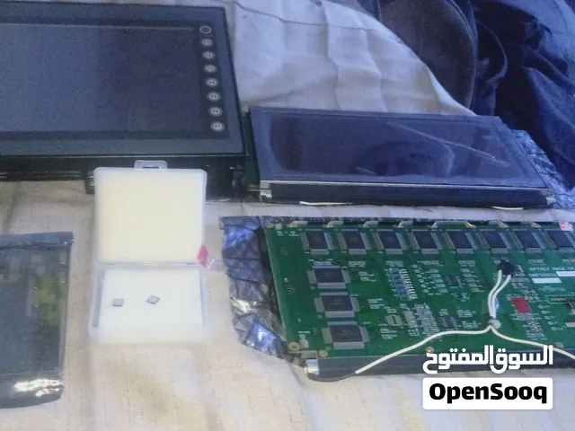 بوردة صناعي *KT8888G جديدة نوفي بالكيس بتاعها الـ ESD متفتحتش*، و شاشات *DMF5016*،plc