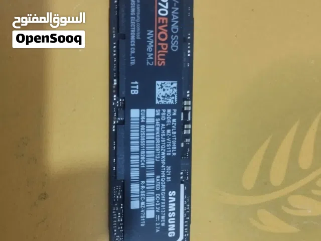 سامسونج nvme 970 Evo plus استعمال بسيط