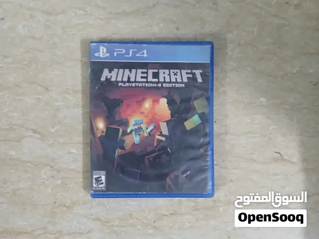 اسطوانة ماين كرافت بلايستيشن 4 الأصلية بحالة الزيرو تماماً  Minecraft PS4 Edition متاح للبيع شريط ل