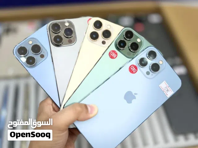 Iphone 13 pro max 128 Gb  ايفون 13 برو ماكس 128 جيجا الاجهزة بحال الوكاله كفاله +شاحن+كفر ولزقه غير