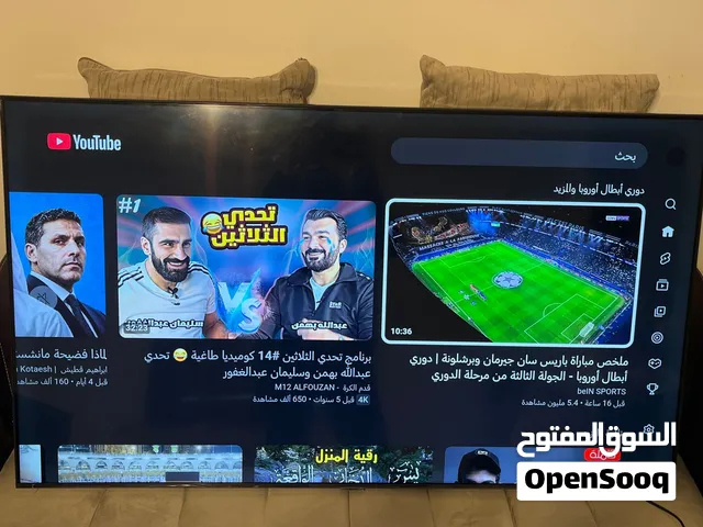 شاشة سامسونج Smart TV مقاس 55 بوصة 4K UHD – موديل AU7100 صنع في سلوڤاكيا /مستوردة