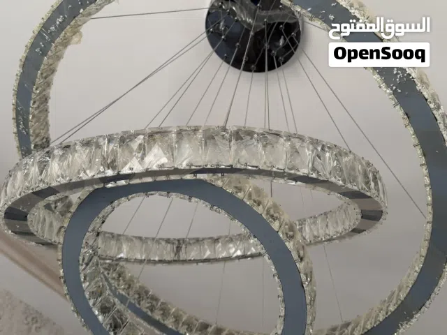ثريات كريستال حلقات