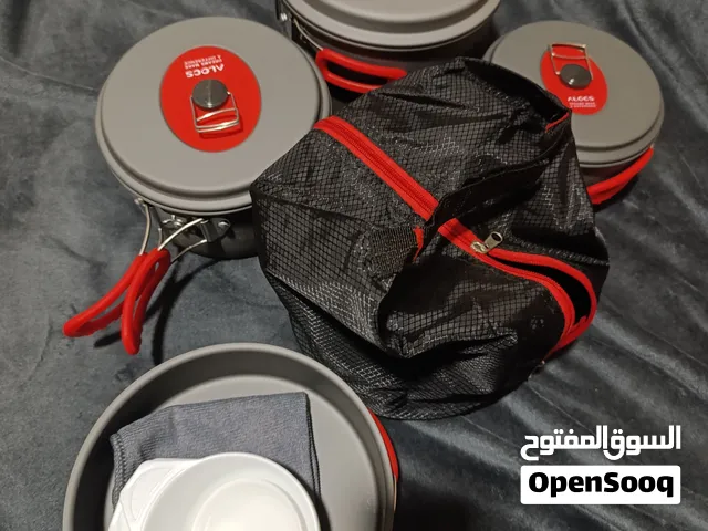 New Alocs 4-Piece Premium 5-6 Person Camping Cookware Set (CW-C31) – Complete
