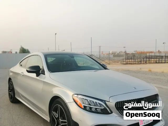 مرسيدس C300 2021 كوبيه توربو رقم واحد فول اوبشن بدون حوادث تشليح فقط للبيع فقط