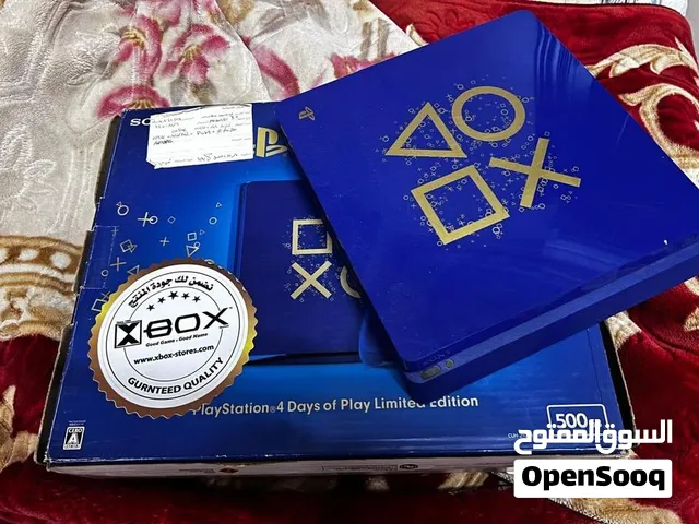 PS4 Slim Limited Edition 500GB بدراعين - HDMI يحتاج إصلاح