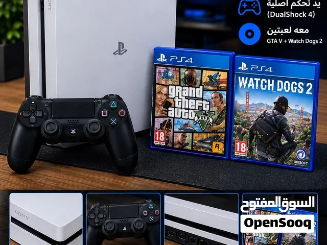 للبيع PS4 Slim أبيض – نص تيرا