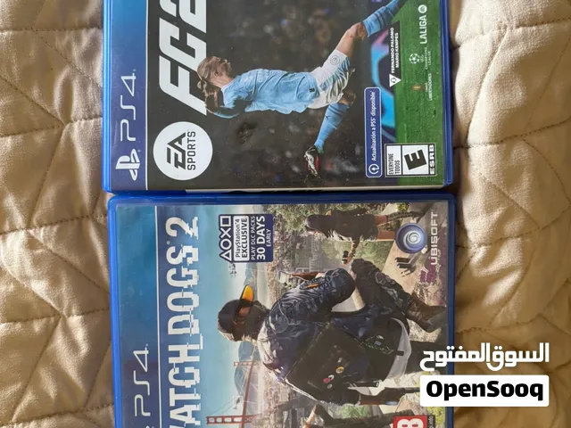 شريطين بلاستيشن فور للبيع