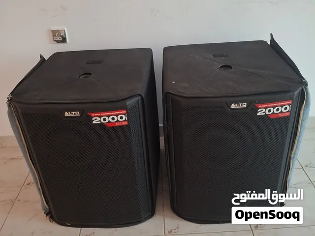 alto 18 inch pawerd subwoofer 2000 watts