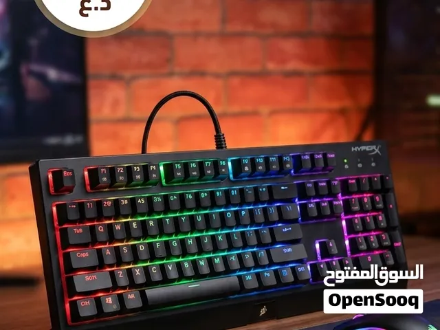 كيبورد كيمنك (Gaming) إضاءة RGB ألوان متعددة - بسعر 25 ألف فقط!