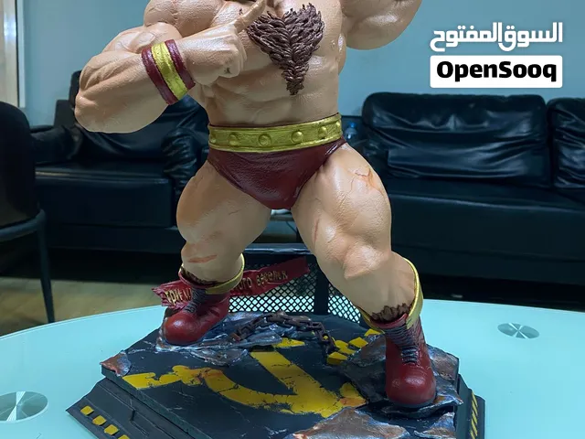 Zangief Statue 3d printed High-End Custom Hand-Painted