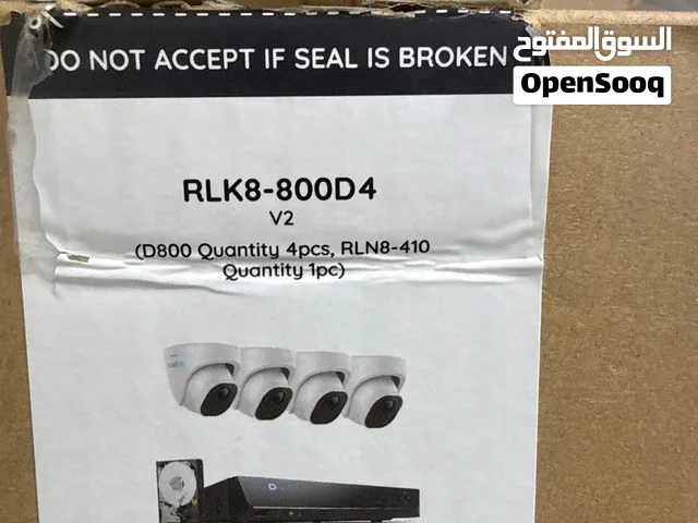سيستم كاميرا مراقبة احترافي من reolink 4k  Nvr ip