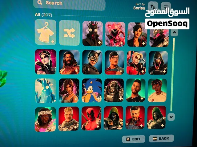 Fortnite full access account for sale حساب فورتنايت للبيع