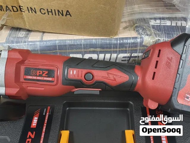 جريندر او صاروخ لقص الحديد والسيراميك يعمل بالبطارية قوة 118 واط