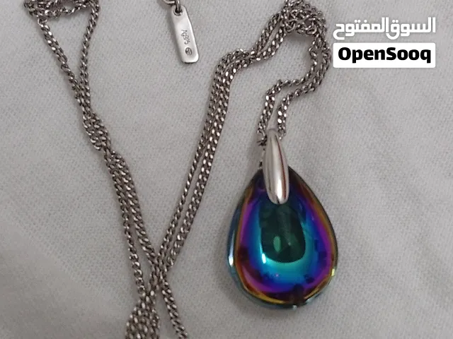 Baccarat Pure Silver Pendant Ag925 - قلادة فضة باقارات