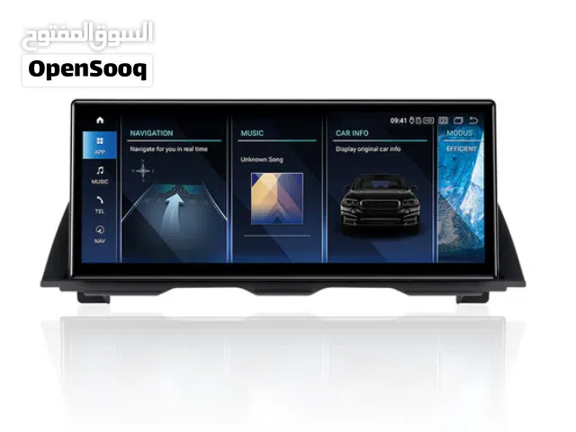 شاشة 12.3PEMP بوصة فائقة النحافة، لاسلكية،تدعم نظام Carplay،و Android Auto لسيارة BMW فئة 5-F10 2012