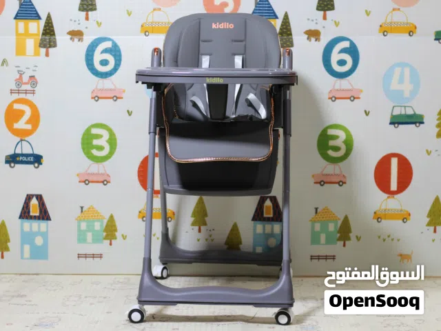 كرسي طعام أطفال Kidilo  كرسي أكل للبيبي  كرسي طعام أطفال عملي ومريح