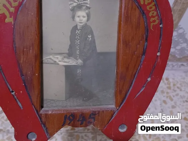 قطعة أثرية لوحة صنعت يدويا لاسير حرب  الماني قبل ثمانون عاماً 1945