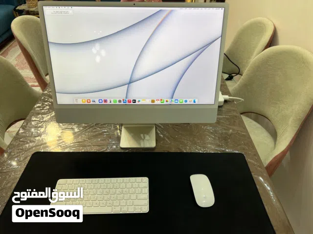 imac m1 selver 2021 24بوصه