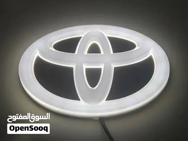 شعار تويوتا مضيئ