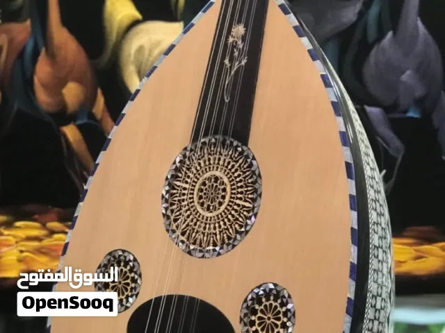 الات  موسيقي الات وترية عود جوهرة آلفن صدف يدوي خشب الرجه ونحي مسطرة ابنوس مفاتيح ابنوس مع شنتة اصلي