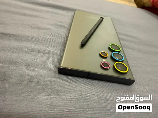سامسونج S23 الترا شرق اوسط الون الزيتوني ذاكره 256عشوائيه 12 مع كامل ملحقاته