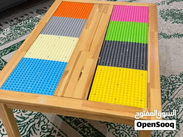 طاولة تركيب تتحول لطاوله عاديه للأطفال