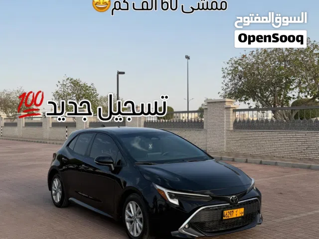 تويوتا كورولا هاتشباك SE 2023 ممشى 36 الف حادث بسييط بدون خروج ارباجات