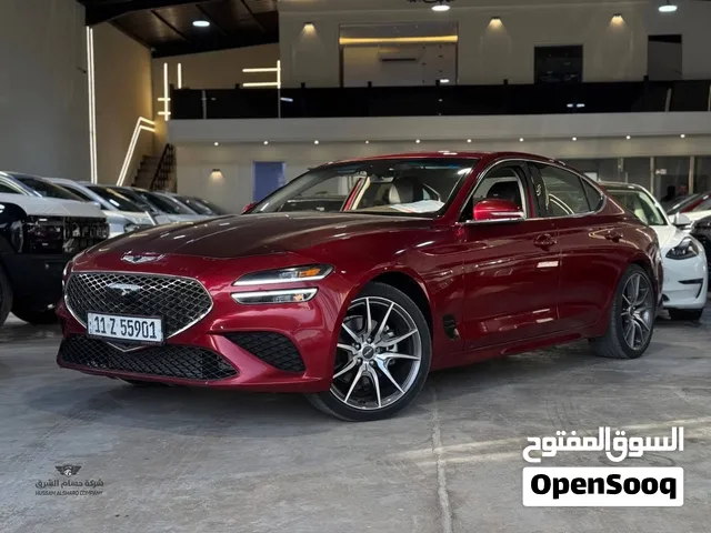 للمراوس فقط جنسيس g70 2023 معوقين بغداد  نضيفه هواي السعر 195 حادث خفيف فقط بنيد  قطعه وحده صبغ
