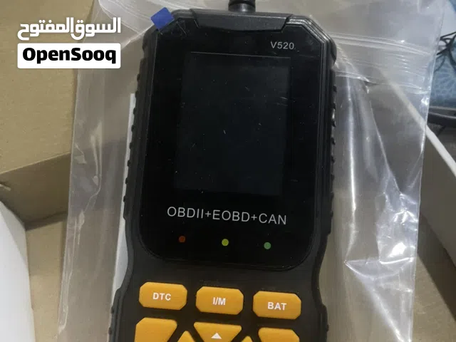 جهاز obd2 فاحص ومشخص الاعطال السيارات جديد اصلي لا يحتاج الى بطاريه او شحن سهل الاستخدام ومفيد جدا .